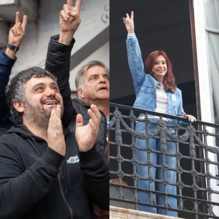 El peronismo de La Matanza, con Tignanelli a la cabeza, se movilizó en apoyo a Cristina: faltaron Magario y Espinoza